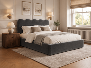 The Seraphine Bed – Coniston Charcoal