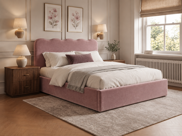 The Seraphine Bed – Coniston Pink