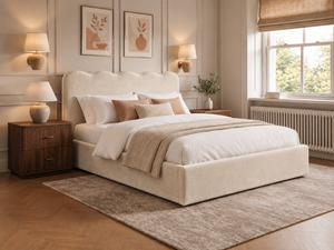 The Seraphine Bed – Plush Cream