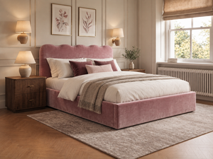 The Seraphine Bed – Plush Pink