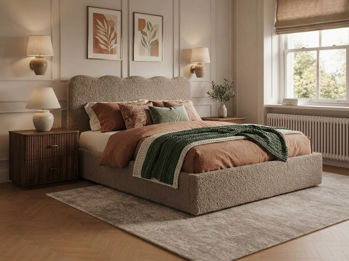 The Seraphine Bed – Teddy Mink