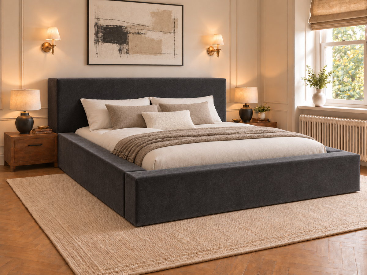The Weston Bed – Coniston Charcoal