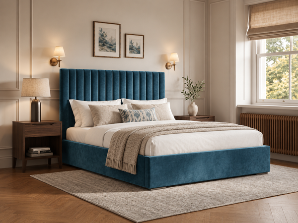 The Windsor Bed – Coniston Blue
