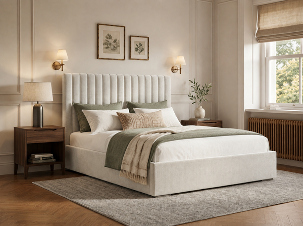 The Windsor Bed – Naples Cream