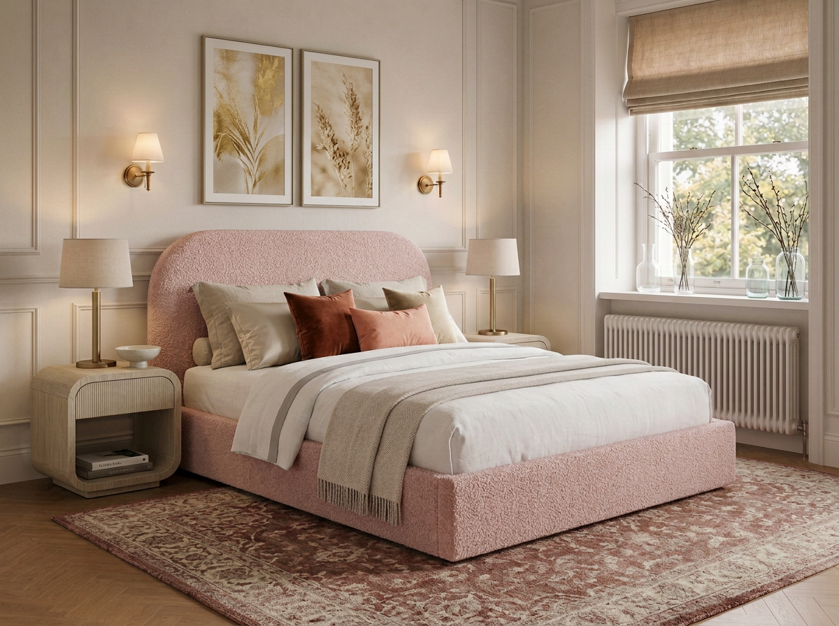 Test Product – Teddy Pink - corner view
