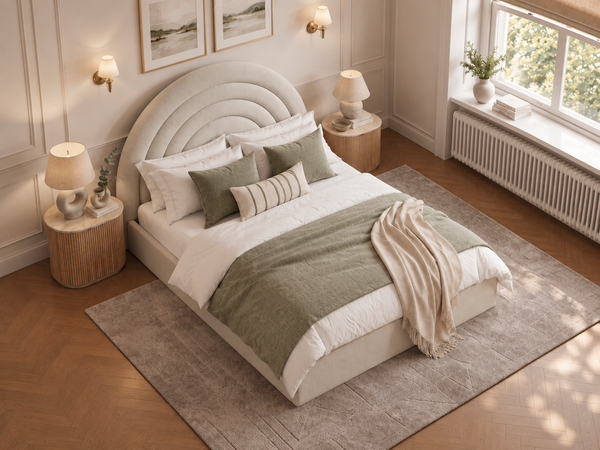 The Archmont Bed – Naples Cream