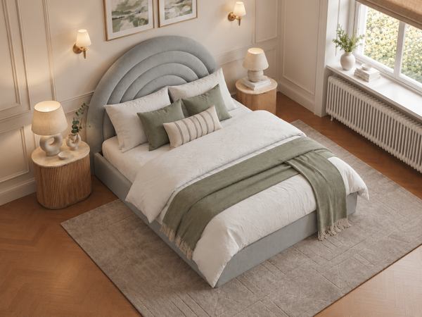 The Archmont Bed – Naples Seal Grey