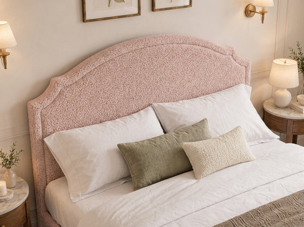 The Asteria Bed – Teddy Pink