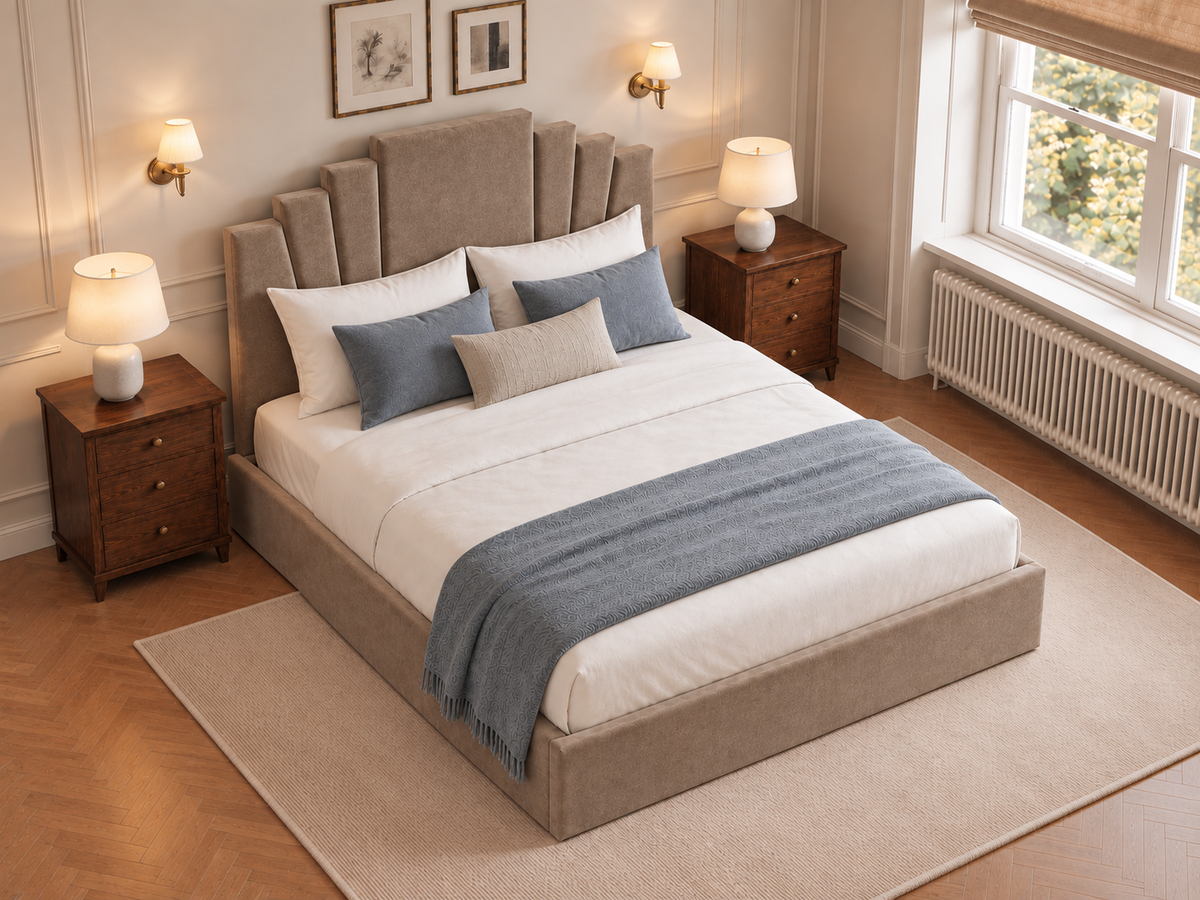 The Monroe Bed in Coniston Mink - room view