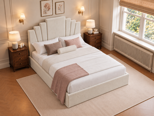 The Monroe Bed – Naples Cream