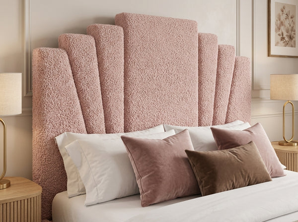 The Monroe Bed – Teddy Pink