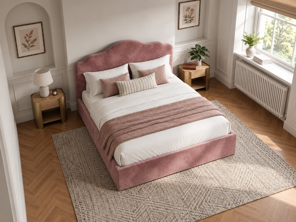 The Athena Bed – Coniston Pink