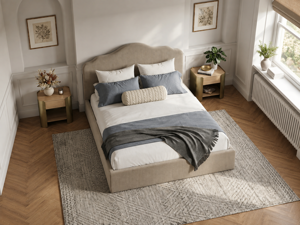 The Athena Bed – Naples Sand