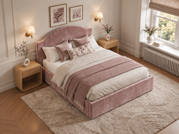 The Aurelia Bed – Coniston Pink