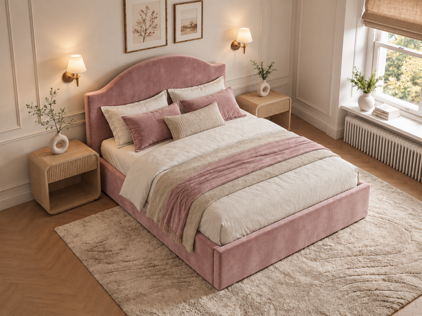The Aurelia Bed – Plush Pink