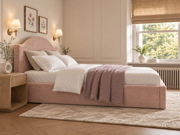 The Aurelia Bed – Teddy Pink