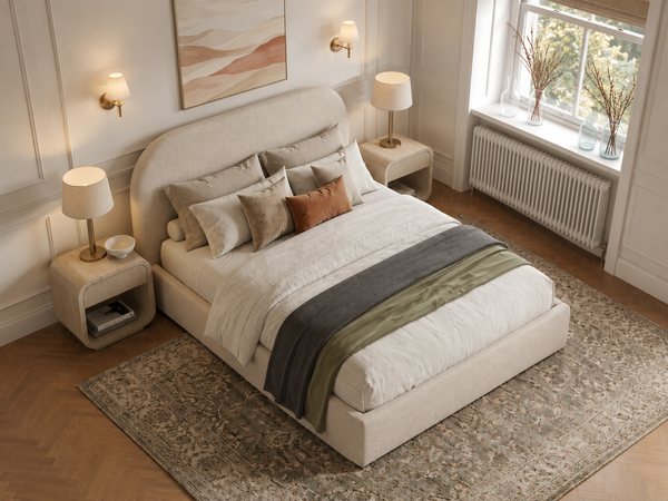 The Celeste Bed – Naples Cream