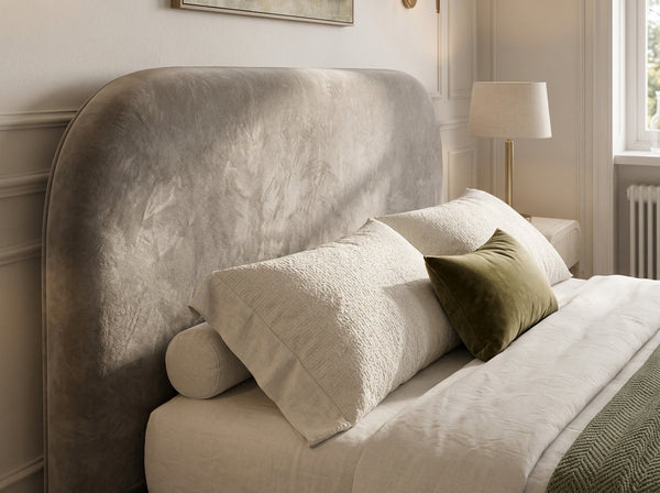 The Celeste Bed – Plush Pebble