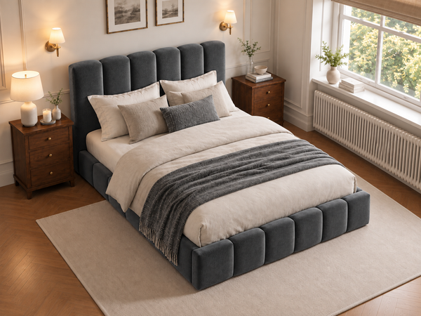 The Cloud Luxe Bed – Coniston Silver