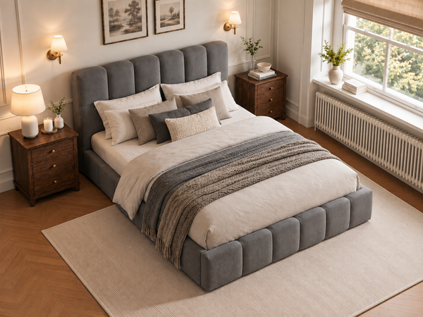 The Cloud Luxe Bed – Naples Seal Grey
