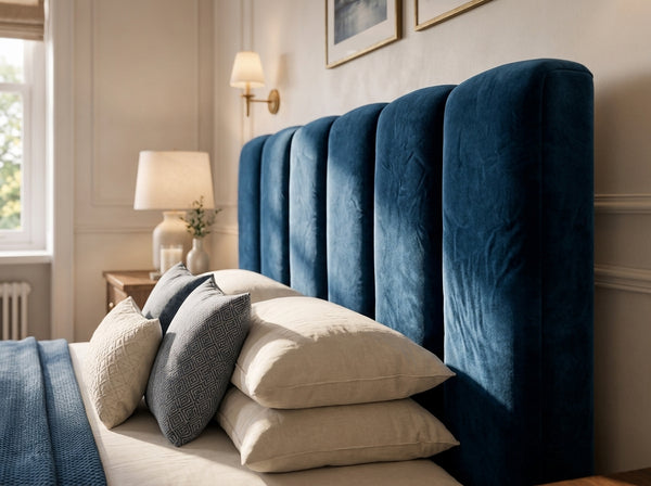 The Cloud Luxe Bed – Plush Blue