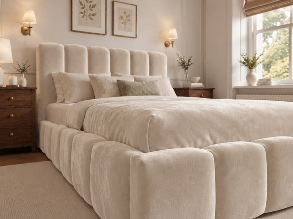 The Cloud Luxe Bed – Plush Cream