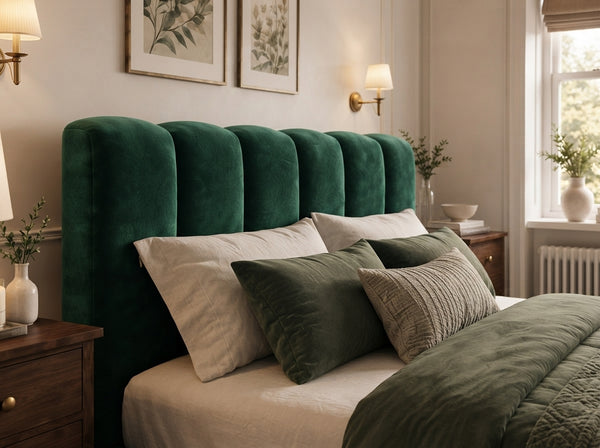 The Cloud Luxe Bed – Plush Green