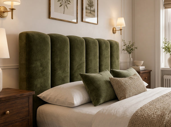 The Cloud Luxe Bed – Plush Olive