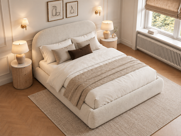 The Estelle Bed – Naples Cream