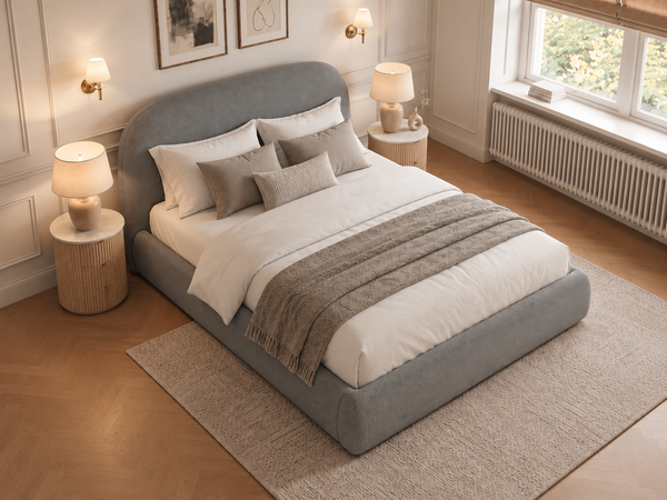 The Estelle Bed – Naples Silver
