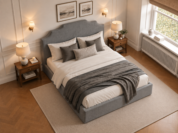 The Gatsby Bed – Naples Silver