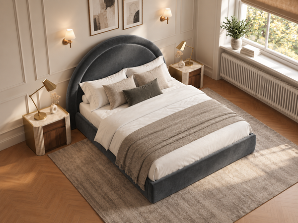 The Halo Bed – Coniston Charcoal