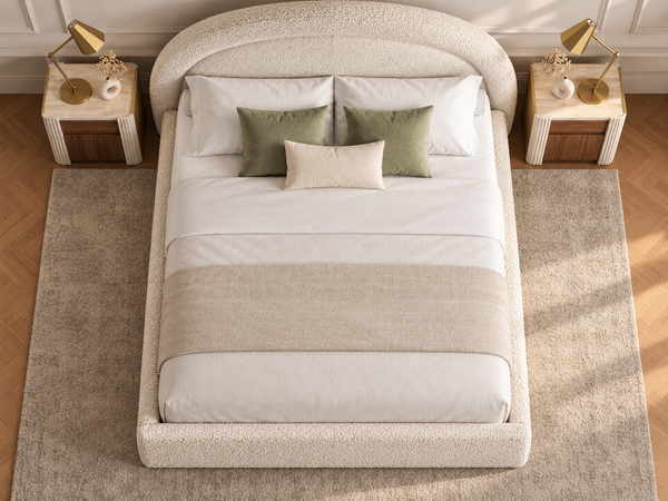The Halo Bed – Teddy Ivory