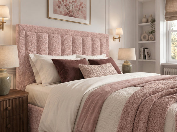 The Harrington Bed – Teddy Pink
