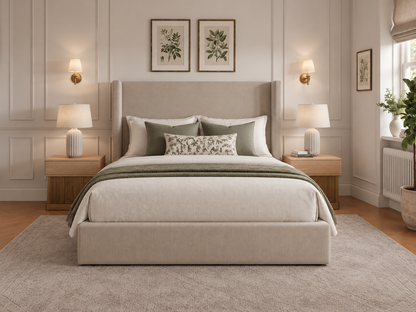 The Imperial Bed in Naples Sand - room view