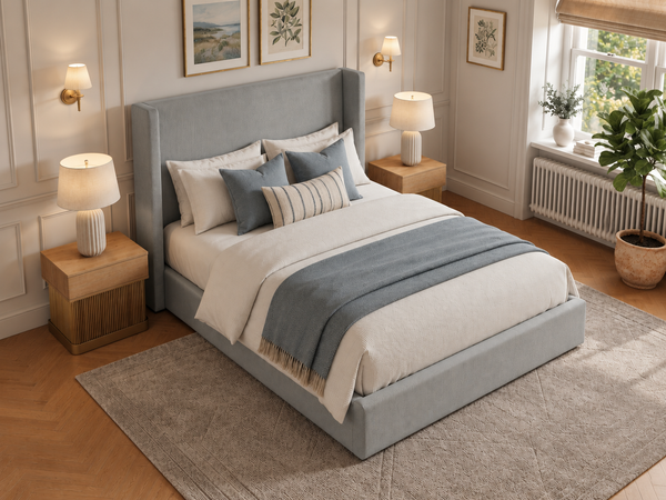 The Imperial Bed – Naples Seal Grey