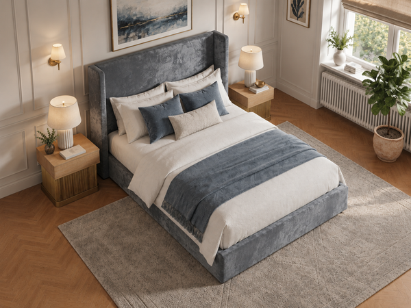 The Imperial Bed – Plush Grey
