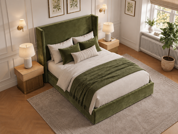 The Imperial Bed – Plush Olive