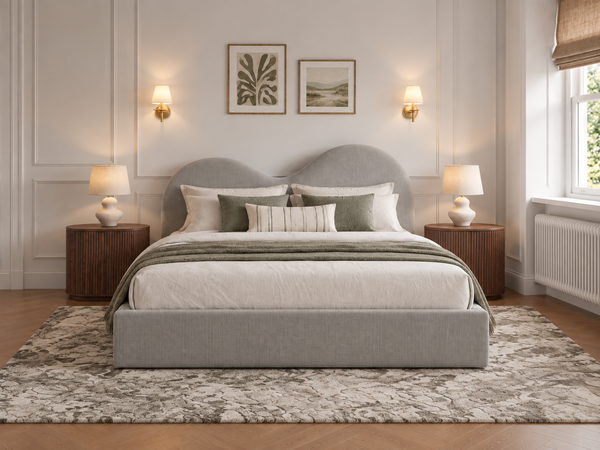 The Luna Bed – Naples Seal Grey