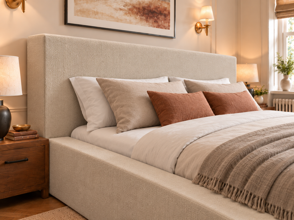 The Weston Bed – Naples Cream