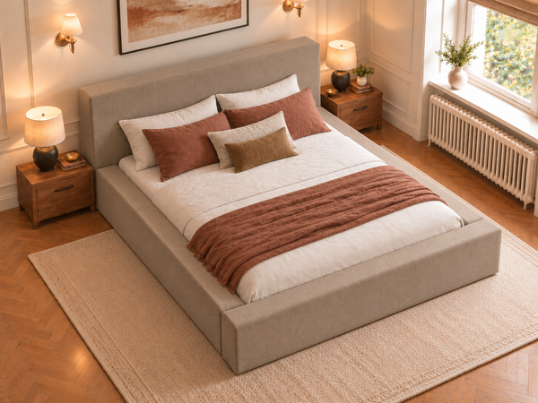 The Weston Bed – Naples Sand