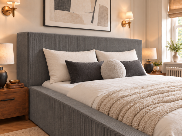 The Weston Bed – Naples Silver