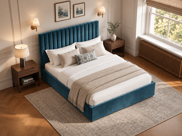 The Windsor Bed – Coniston Blue