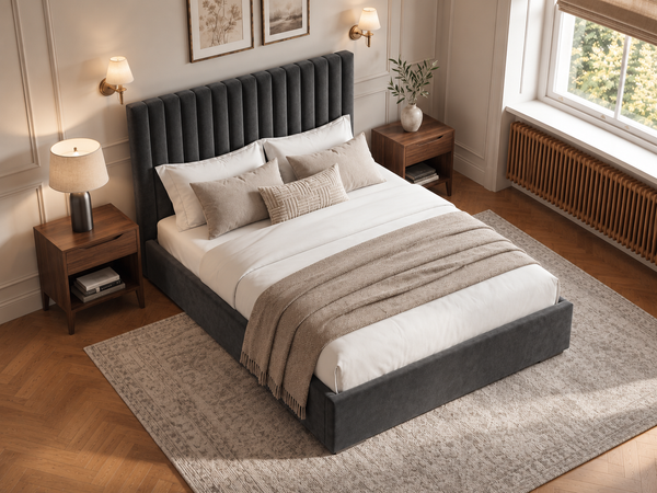 The Windsor Bed – Coniston Charcoal