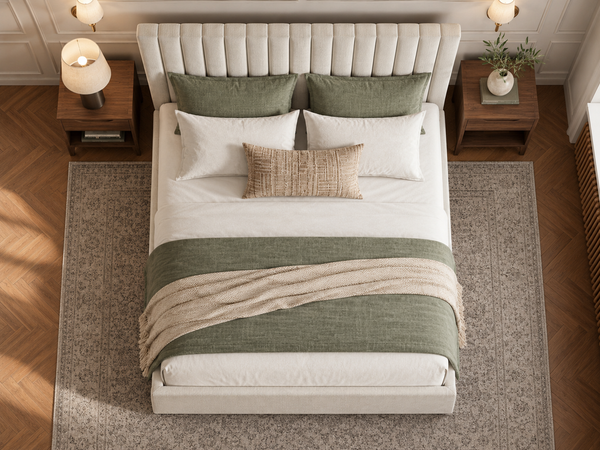 The Windsor Bed – Naples Cream