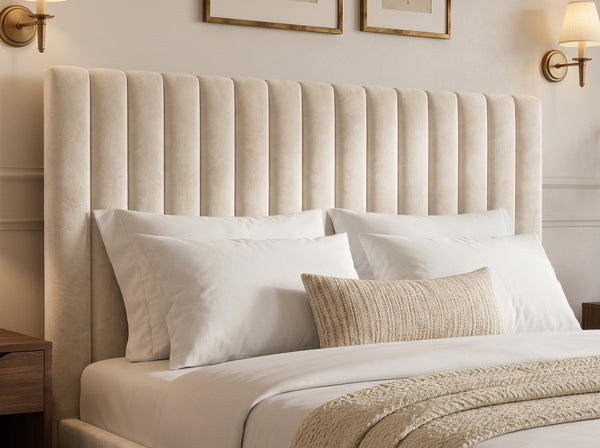 The Windsor Bed – Plush Cream