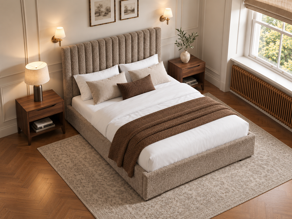 The Windsor Bed – Teddy Mink
